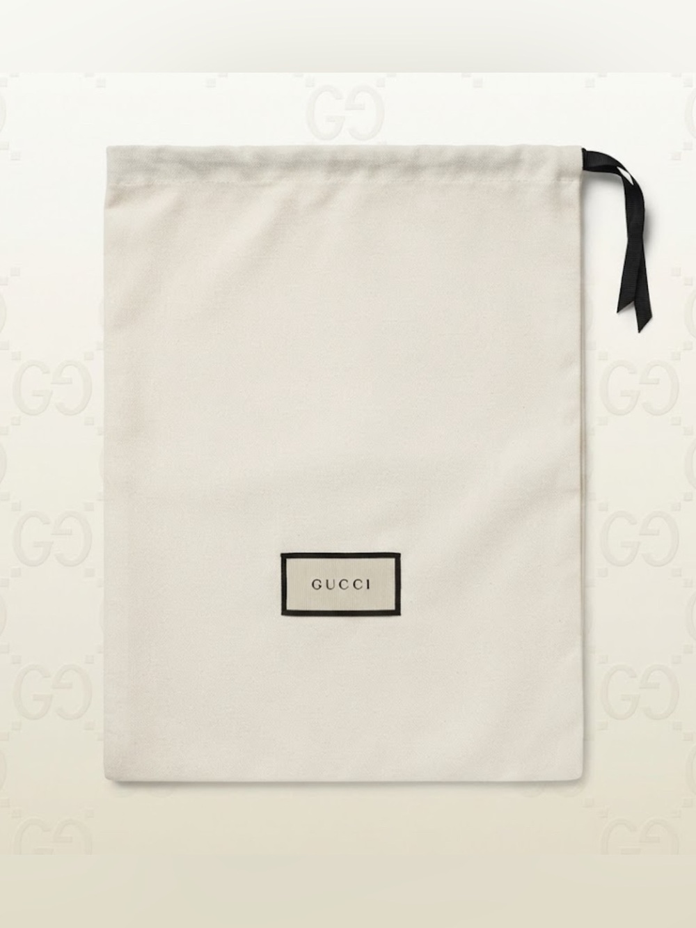 New authentic Gucci luxury designer signature Storage dust bag